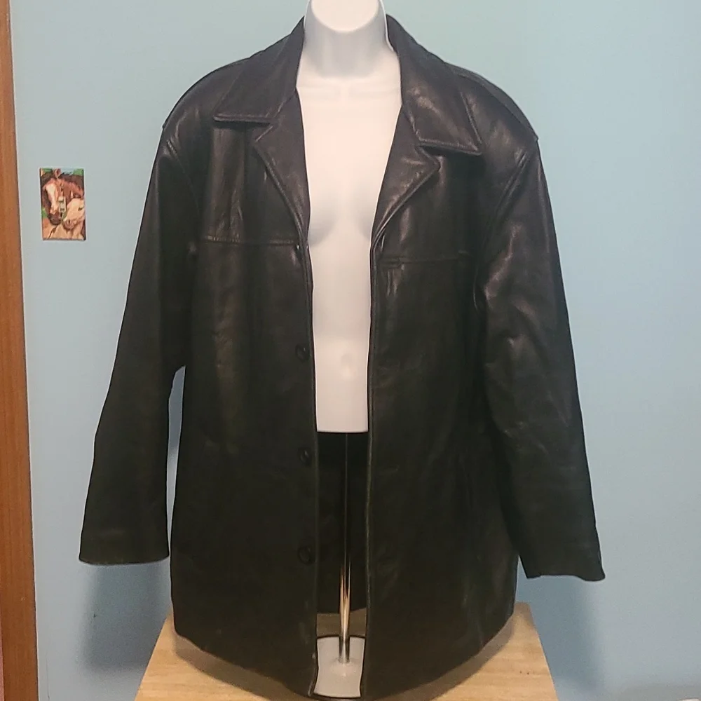 Genuine Leather Jacket - Picture 1 of 16